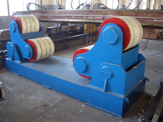 ποιότητας  Stepless 20T Tank Rotators VFD Manual Travel Bogie Pipe Rotator εργοστάσιο
