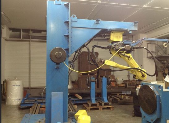 ποιότητας  500mm 100KG Pipe Rotary Welding Positioners With Foot Pedal CE εργοστάσιο