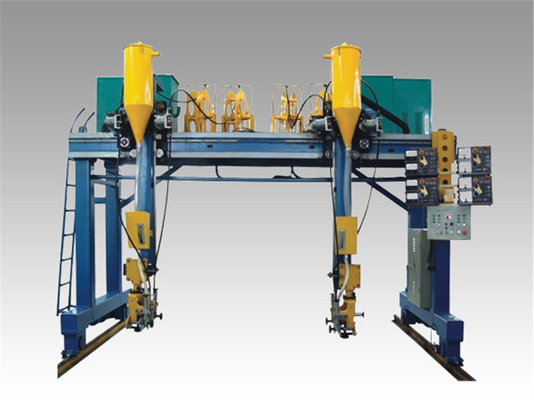 Μηχανή συγκόλλησης βραχιόνων στηλών πριονιών ακτίνων παραθύρων 3001200mm τύπος ατσάλινων σκελετών/Cantilever